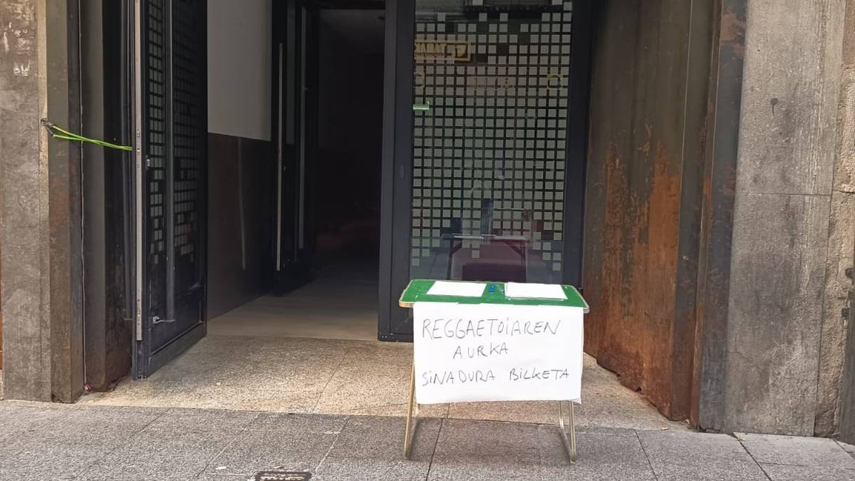 Reggaetoiak sustatzen duen "gizarte eredua gaitzesteko", sinadura bilketa du martxan Txalintxo tabernak