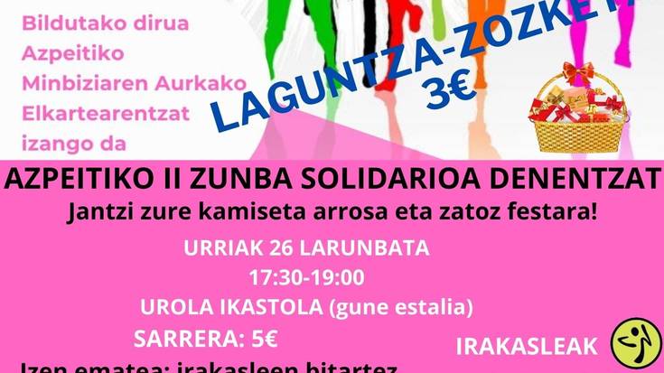 Azpeitiko II. Zumba Solidarioa Denentzat