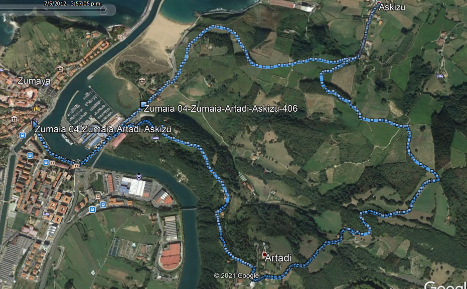 Zumaia Sasoian: Zumaia-Artadi-Askizu-Zumaia txangoa