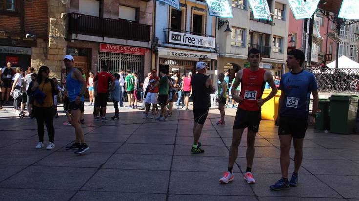 Irudietan: Zarauzko Herri Lasterketa