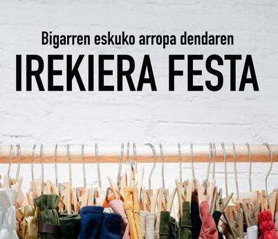 Bigarren eskuko arropa denda ireki du Elkar-ekinek Elkargunean