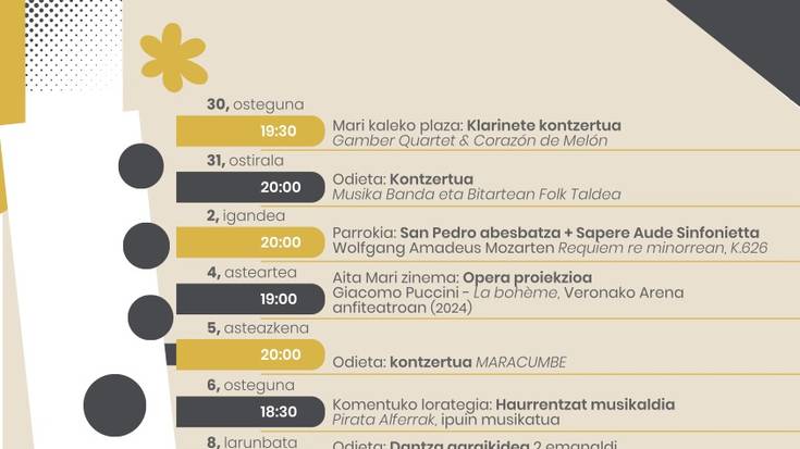 42. Zumaiako Musika Jaialdia: Opera proiekzioa