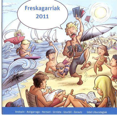 Freskagarriak gida kaleratu du Zarauzko Liburutegiak