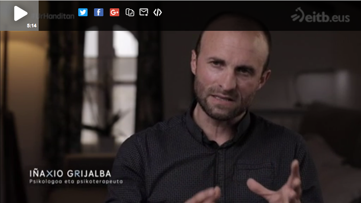 Inaxio Grijalba psikologoa 'Ur handitan' saioan