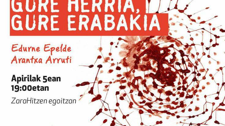 'Gure gorputza, gure herria, gure erabakia' hitzaldia izango da gaur, Zarahitzen egoitzan