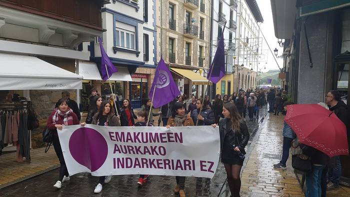 Eskutik hartuta indarkeria matxistaren aurka, Zumaian
