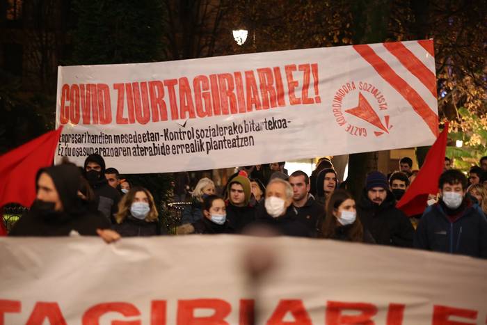 Izurritearen harira ezarritako azken neurrien aurrean, GKSk elkarretaratzea egingo du gaur Azpeitian