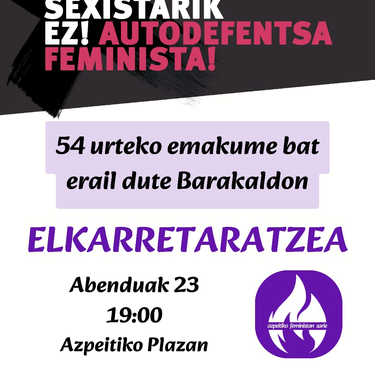 Azpeitiko Feministen Sarearen elkarretaratzea