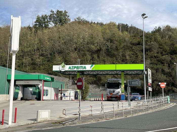 Azpeitiko Gugas zerbitzugunean gasolina gasolioarekin nahastu dute asteburuan