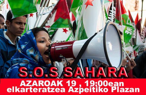 Elkarretaratzea: 'SOS Sahara'