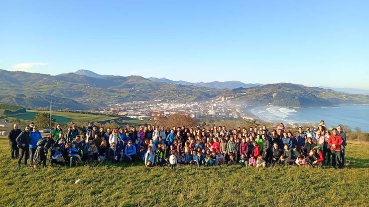 Arrakastatsua Gurutxurturen txistorrada Mollarrin