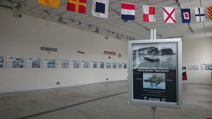 Etendako itsas-bidaien arrastoak, erakusketa bihurtuta