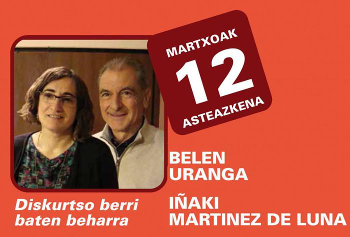 Hitzaldia gaur: Euskararen inguruko diskurtso berri baten beharraz