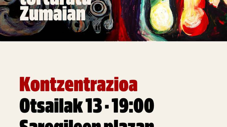 Elkarretaratzea: Torturaren aurkako egunaren inguruko elkarretaratzea