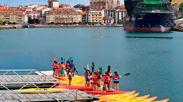 Piraguak alokatzeko aukera eskainiko du Itxas Gainek uda sasoian