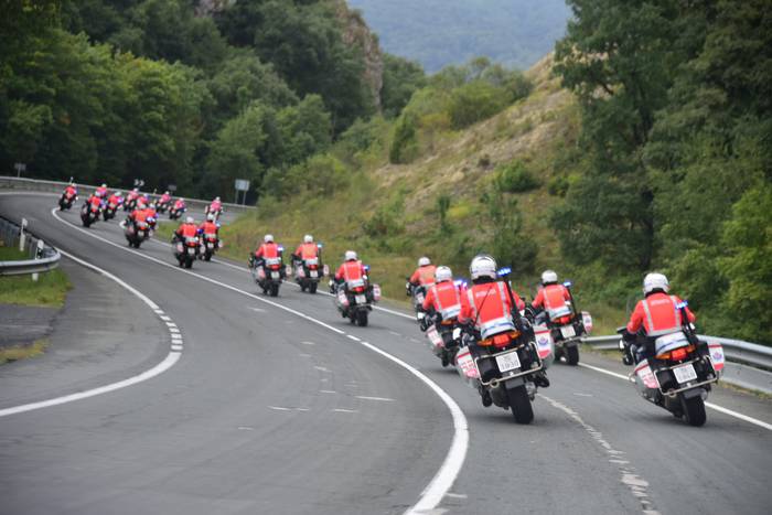 Motorzale batek istripua izan du eguerdian, Getariara bidean