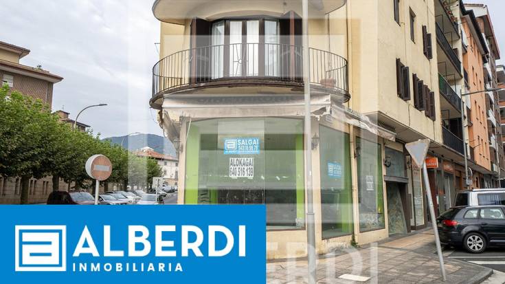 Alberdi Inmobiliaria: merkataritza lokala Xabier Munibe kalean