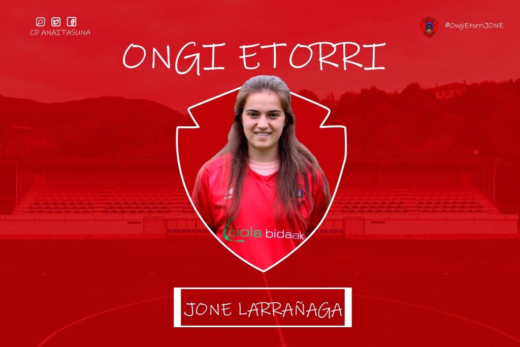 Anaitasunak Jone Larrañaga fitxatu du Euskal Ligako nesken talderako