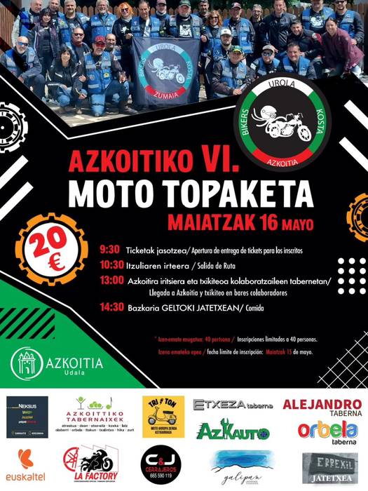 Moto topaketa
