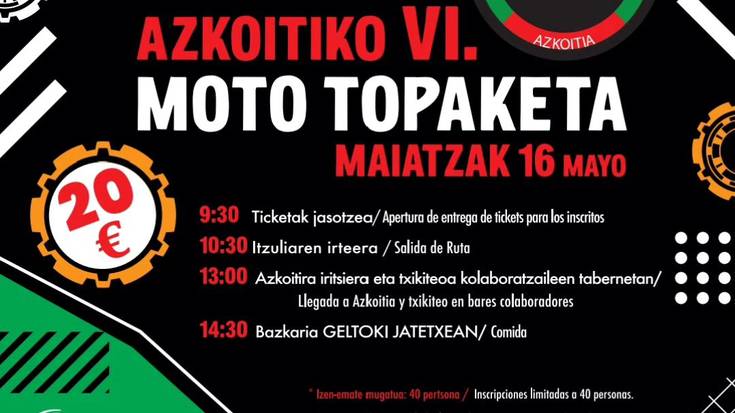 Moto topaketa