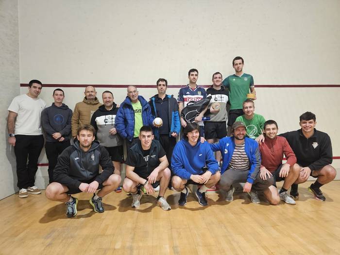 Dagoeneko izena eman daiteke II. Raul Parmo Squash Txapelketa Herrikoian