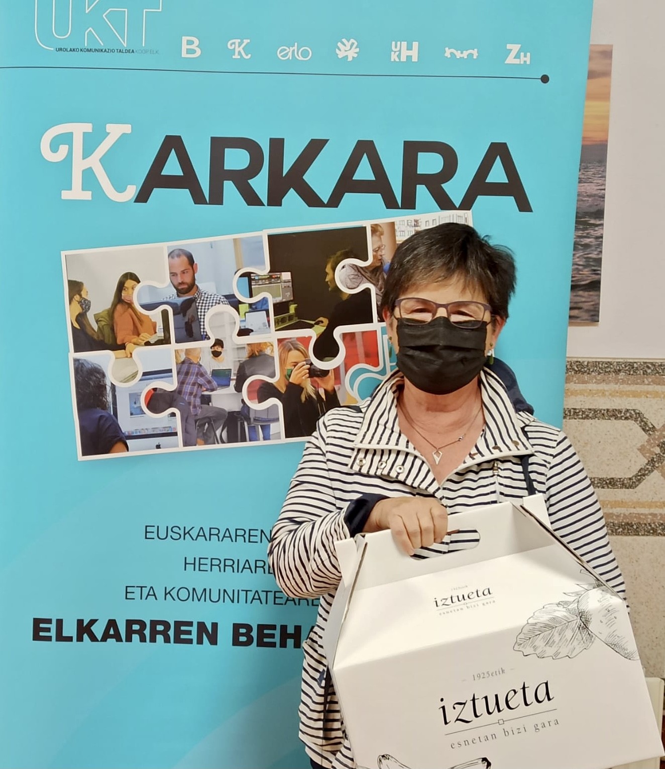 Iztueta produktuz osatutako saskiak badu irabazlea