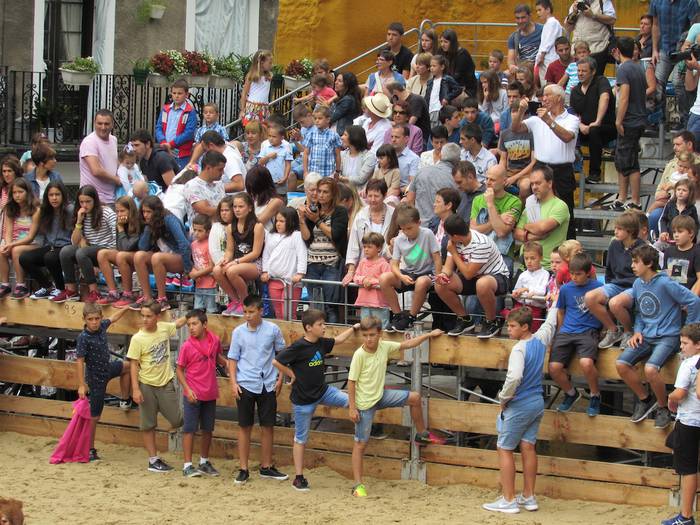 San Inazio egunez festak segida du Azpeitian