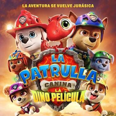 Filma: haurrentzako 'La Patrulla Canina: La dino película'