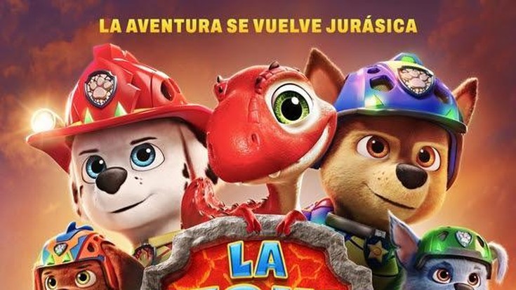 Filma: haurrentzako 'La Patrulla Canina: La dino película'