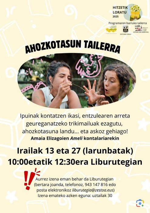 Ahozkotasun tailerra