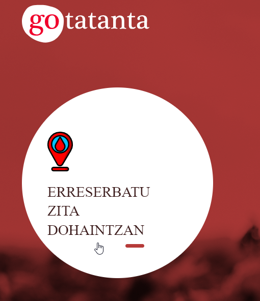 Zumaian Odola emateko hitzordua online jarri da.