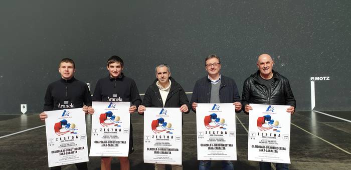 Profesionalen pilota jaialdia izango da otsailaren 7an Zestoan