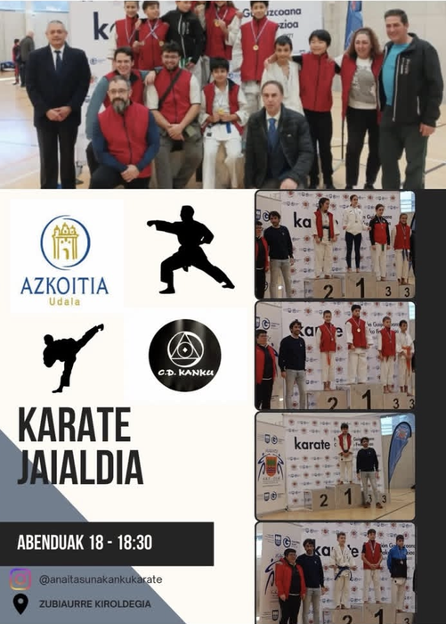 Jaialdia: Kanku karate eskolakoen jaialdia