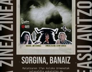 'Sorgina, banaiz', Asisko Urmenetaren dokumentala ikusgai
