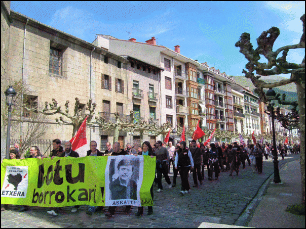 Eskualdeko manifestazioa egingo du gaur eguerdian Azpeitian LABek,  maiatzaren 1aren harira