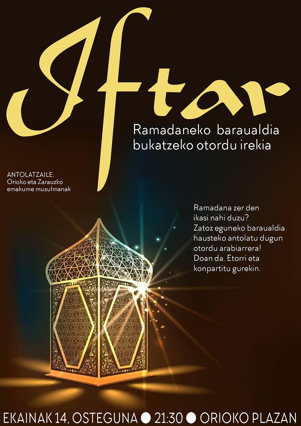 Iftar irekia