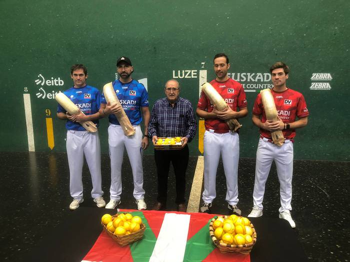 Hondarribiko Grand Slameko finalean izango da Lopez larunbatean
