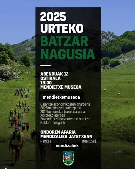 Lagun Onak mendi bazkunaren 2025eko batzar nagusia