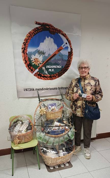 Agertu da Indamendik Gabonetan zozkatutako otarrearen irabazlea