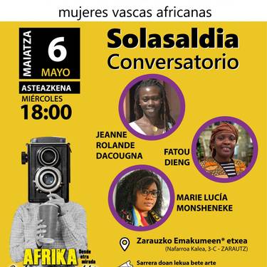Solasaldia: 'Feminismoa Afrikako euskal emakumeen ikuspegitik'