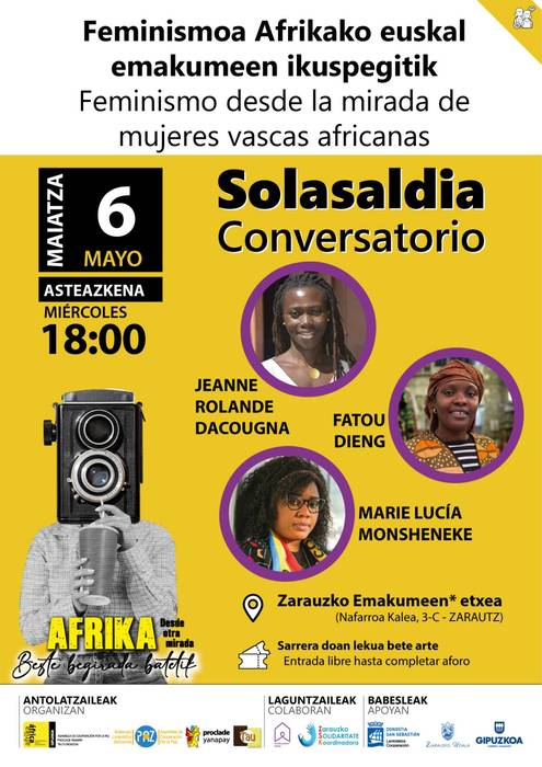 Solasaldia: 'Feminismoa Afrikako euskal emakumeen ikuspegitik'