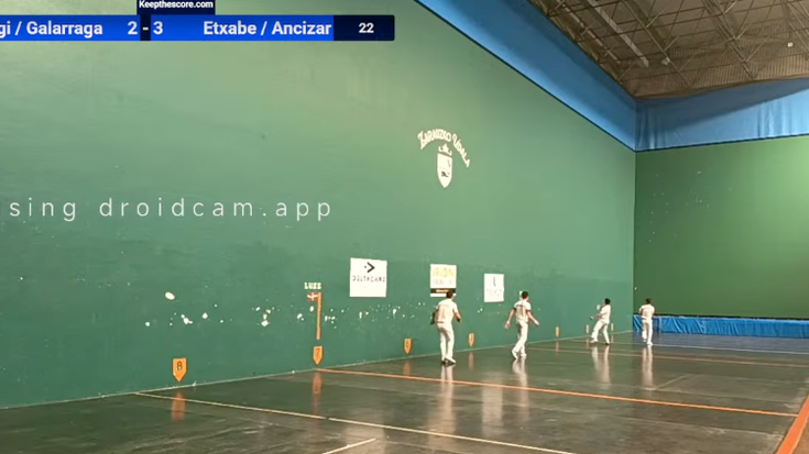 Etxabe-Ancizar eta Egurrola-Okiñena bikoteak dira finalera igaro diren azken bi bikoteak