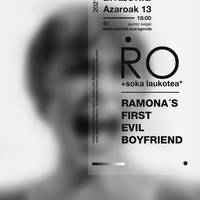 Ramona's First Evil Boyfriend eta Rö musika taldeen kontzertuak