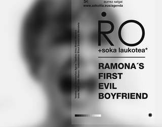 Ramona's First Evil Boyfriend eta Ro taldeen kontzerturako sarrerak