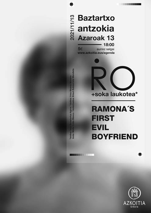 Ramona's First Evil Boyfriend eta Rö musika taldeen kontzertuak