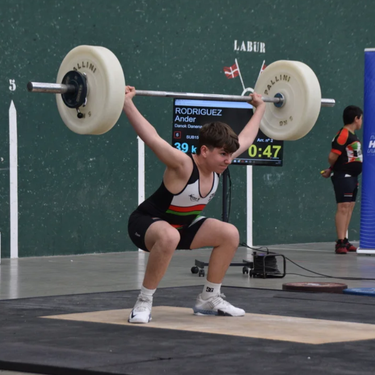 Txapelketa: Gipuzkoako 15 eta 17 urtez azpikoen halterofilia txapelketa