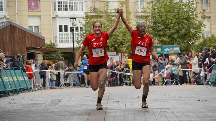 Flysch Trail lasterketak emandakoa, bideoan