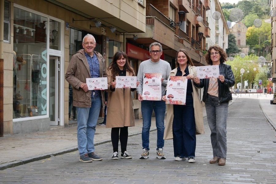 1.000 erosketa txartel banatuko dituzte udalak eta Gertu elkarteak