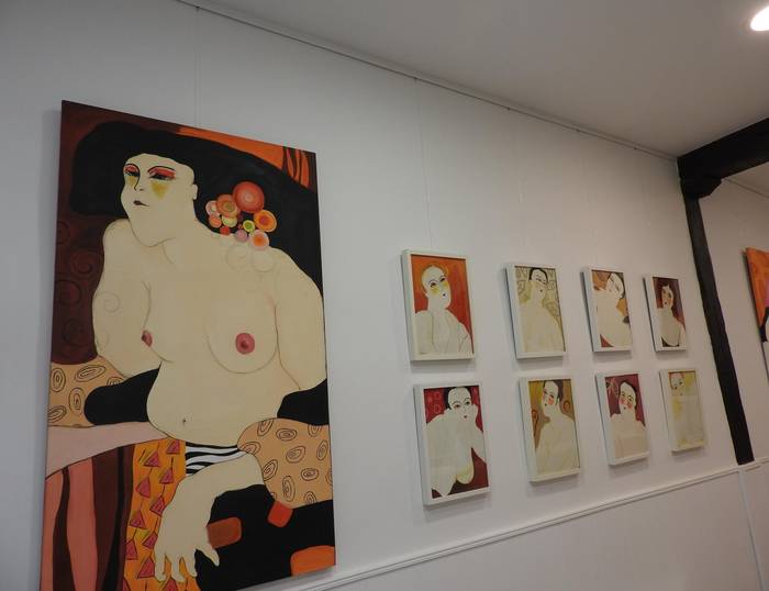 Eva Azkueren 'Dama jokoa' margo erakusketa irekiko dute Arkamin