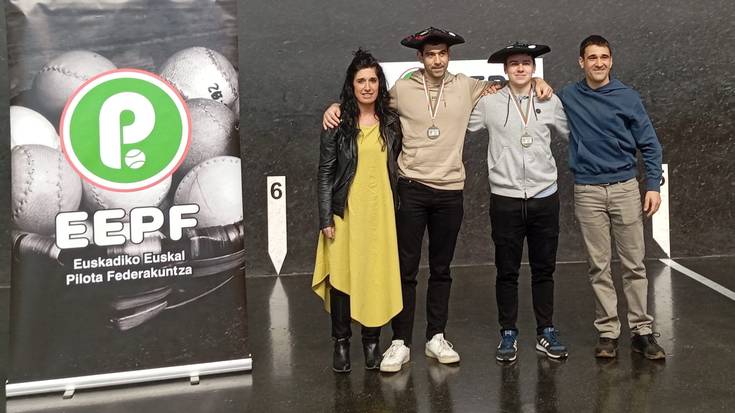 Jokin Bidezabal txapeldun Euskal Ligako binakakoan